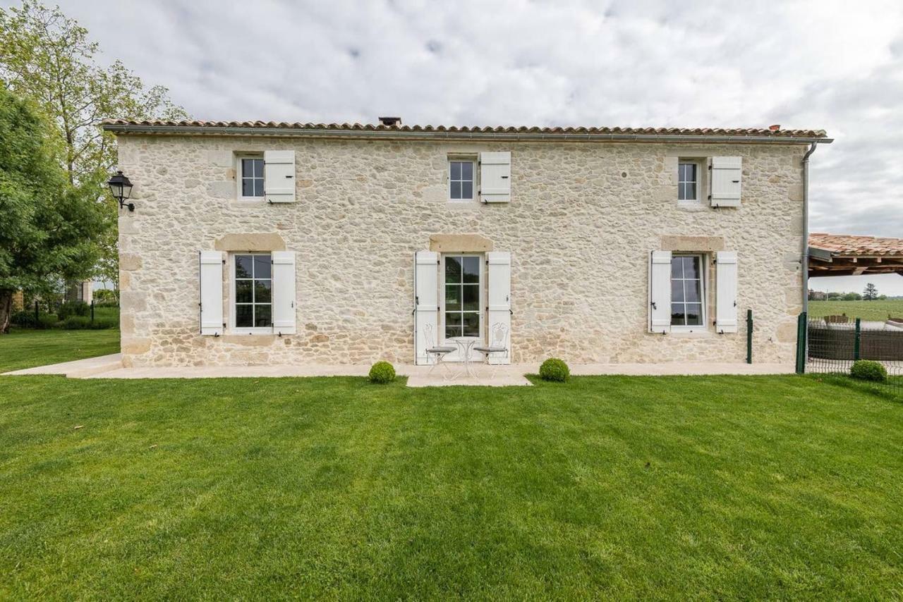 Luxury French Stone Country House Villa Pellegrue Exterior foto